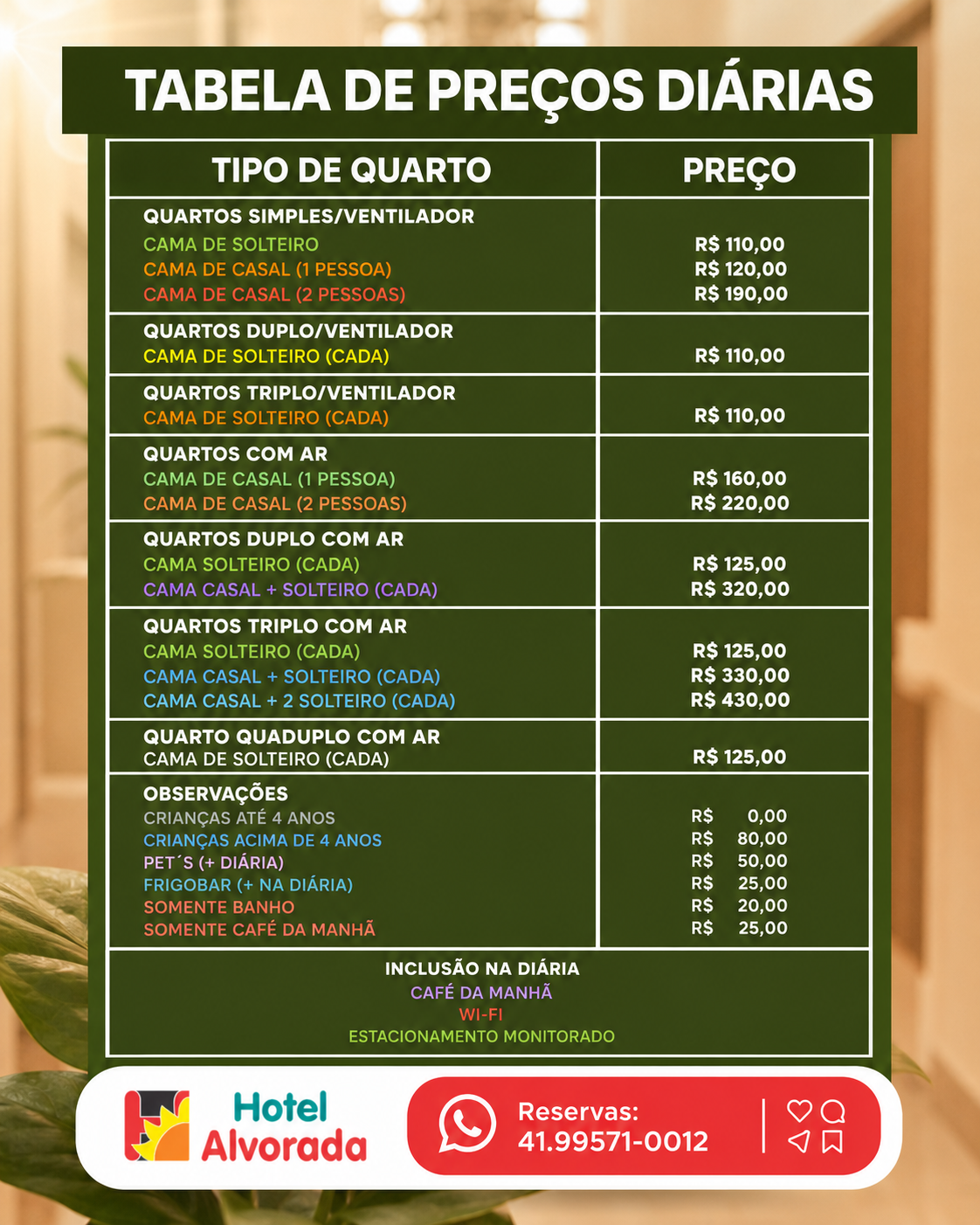 Tavela de Preçoa